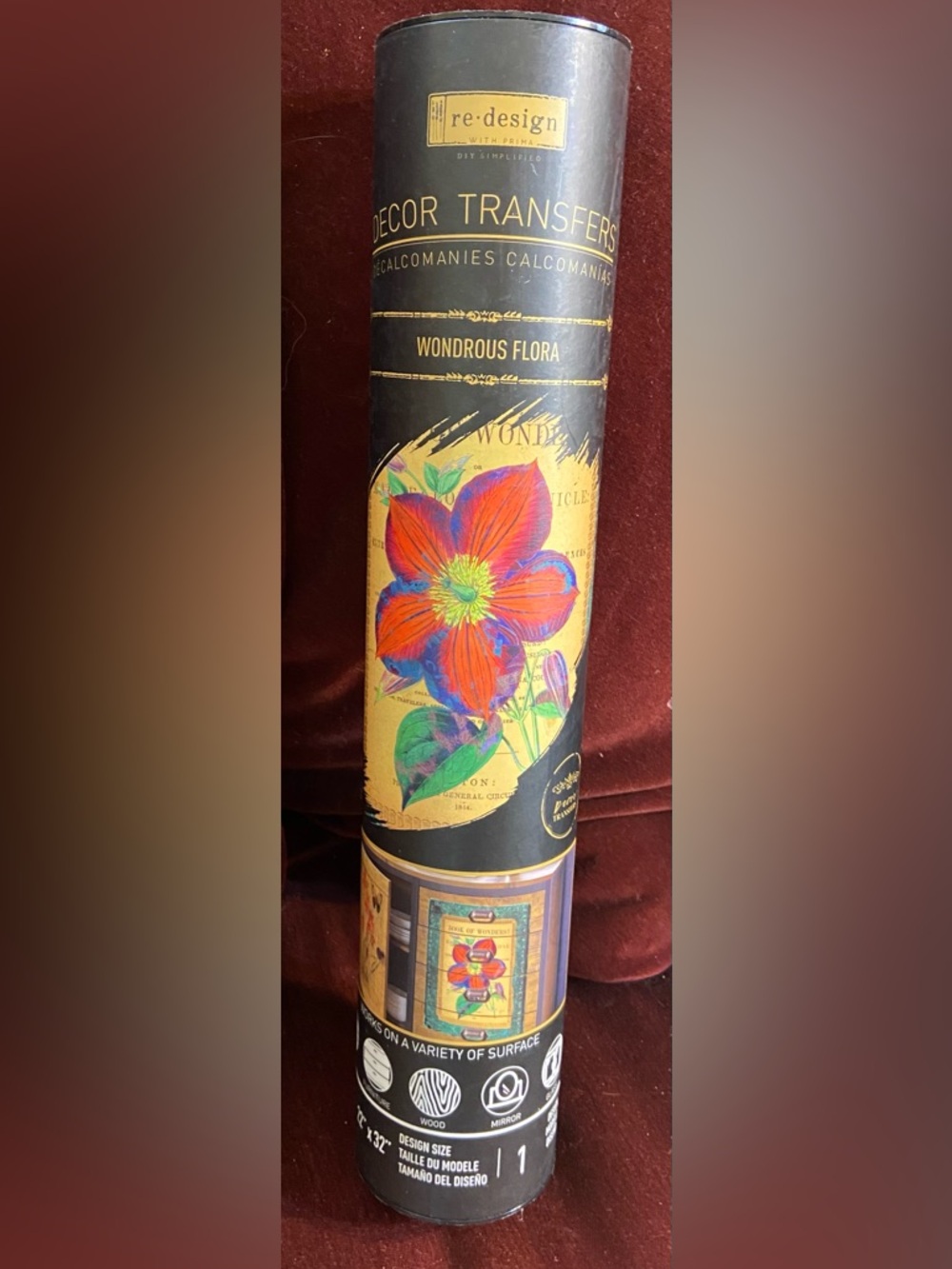 Retired Redesign Wondrous Flora furniture transfer!